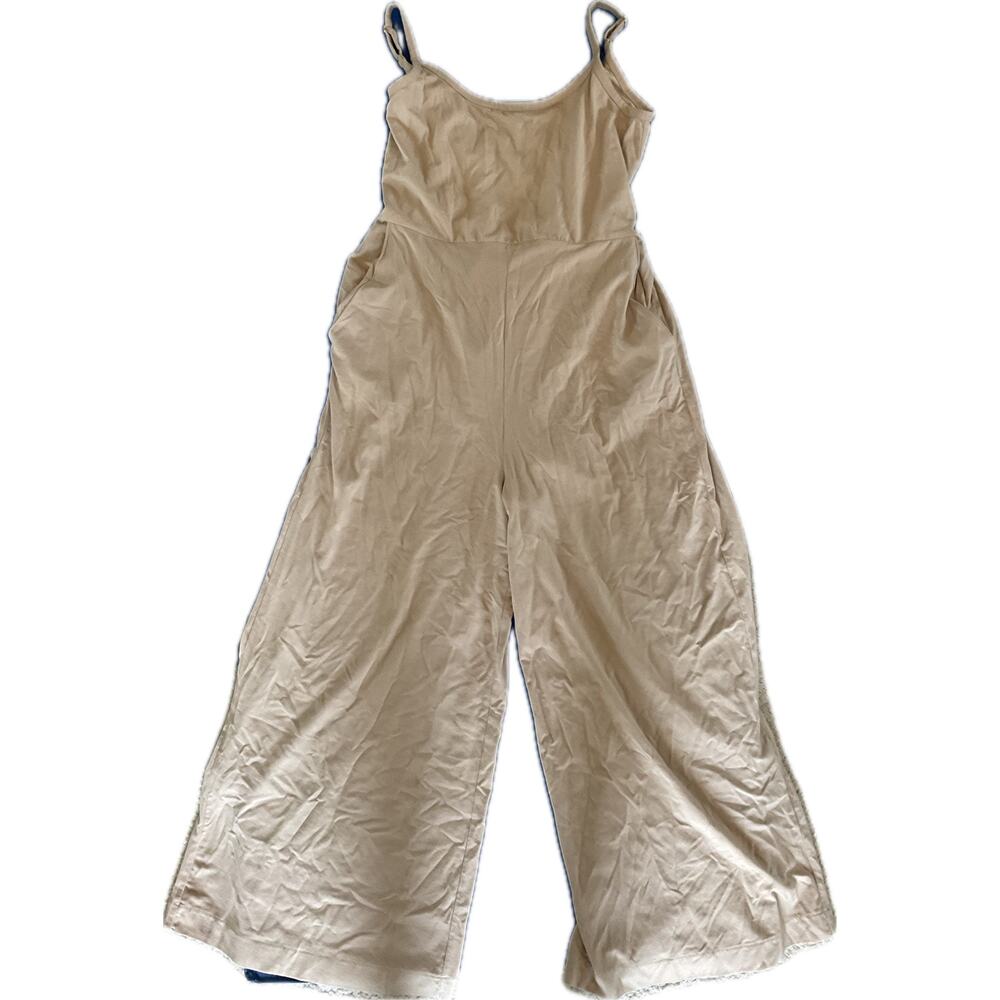 Cuyana V-Back Women’s Jumpsuit in Sage Size: M